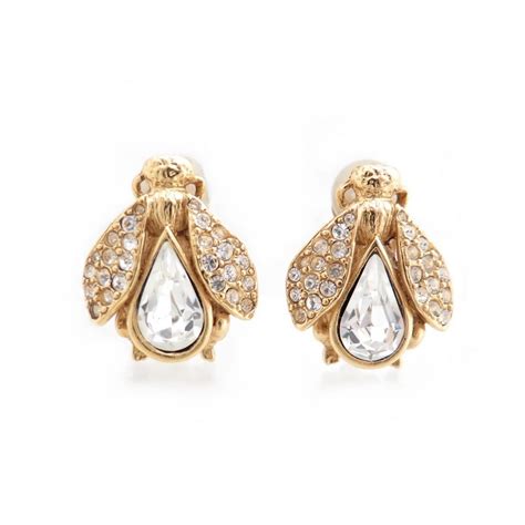 boucle d oreille dior abeille|boucles d'oreilles luxe.